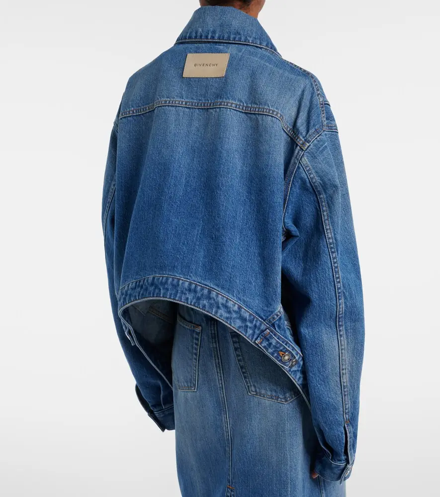 Givenchy Deconstructed oversized denim jacket | Thumbnail 4
