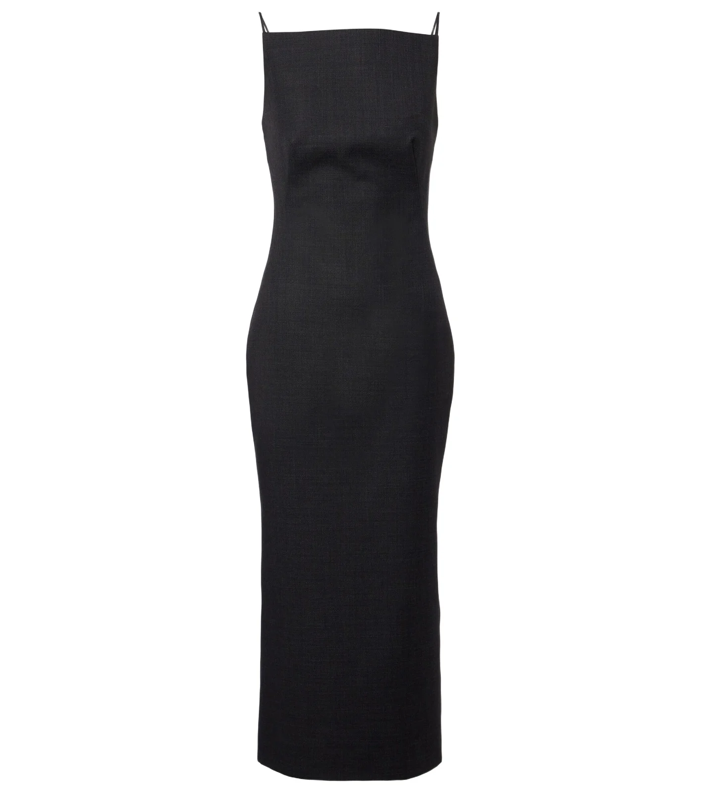 Wool midi dress