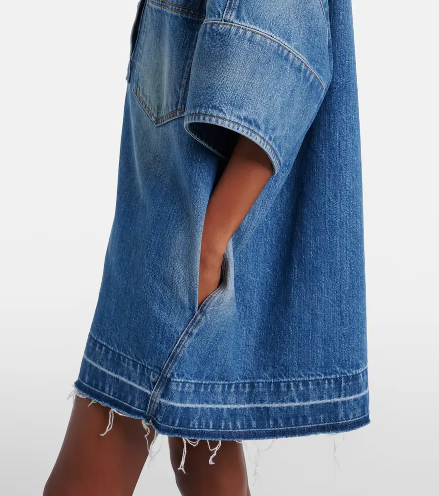 Givenchy Oversized polo denim minidress | Thumbnail 2