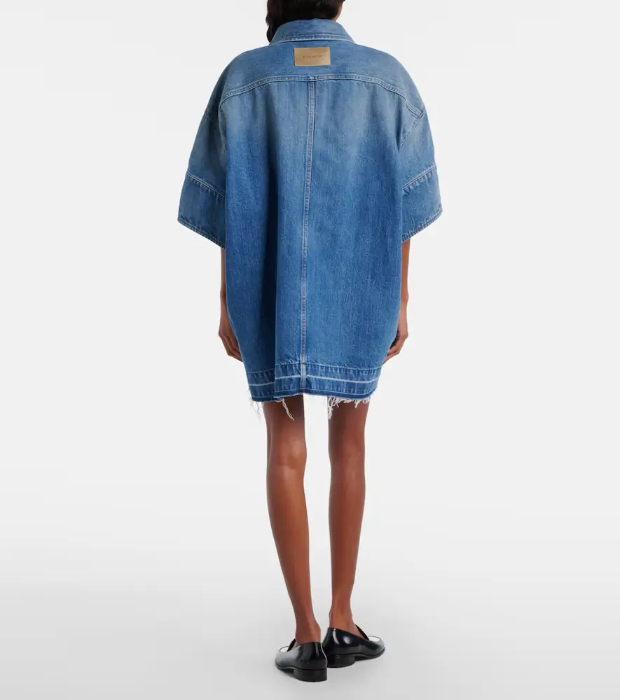Givenchy Oversized polo denim minidress | Thumbnail 3