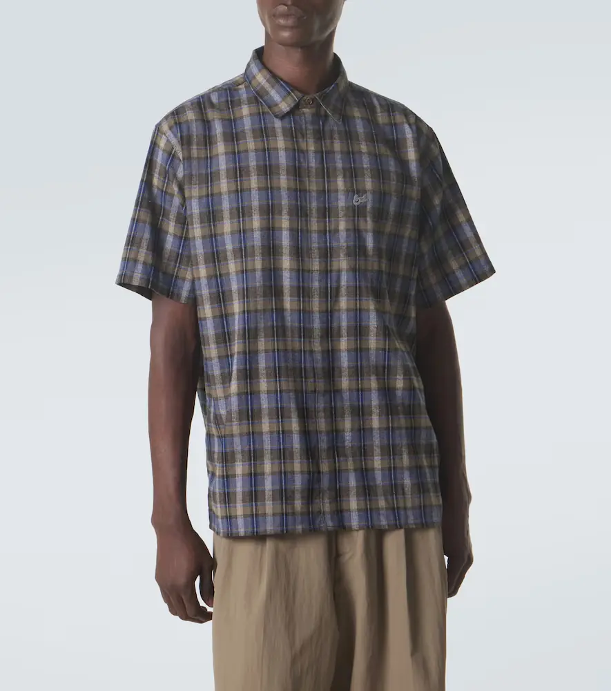 ERL Checked cotton-blend shirt | Thumbnail 2