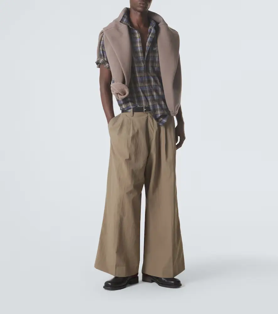 ERL Checked cotton-blend shirt | Thumbnail 4