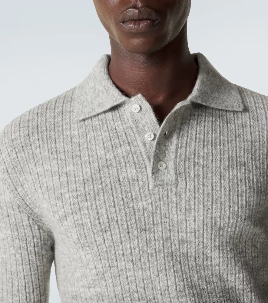 ERL Gradient mohair-blend polo sweater | Thumbnail 2 ERL Gradient mohair-blend polo sweater | Thumbnail 2