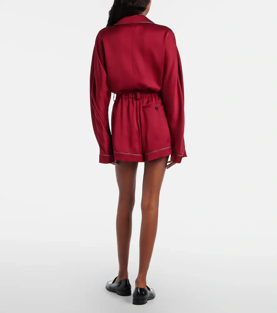 Givenchy Silk satin shorts | Thumbnail 3
