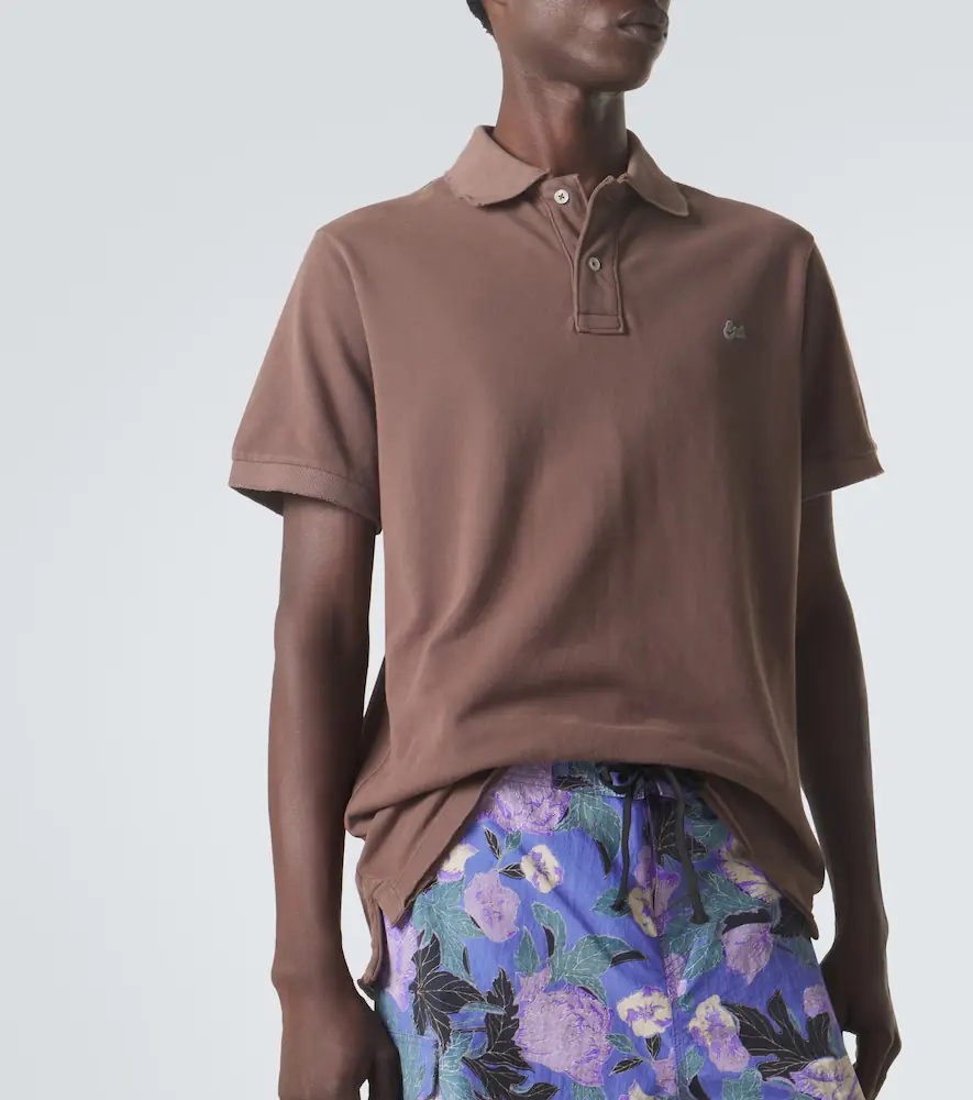 ERL Cotton piqué polo shirt | Thumbnail 2