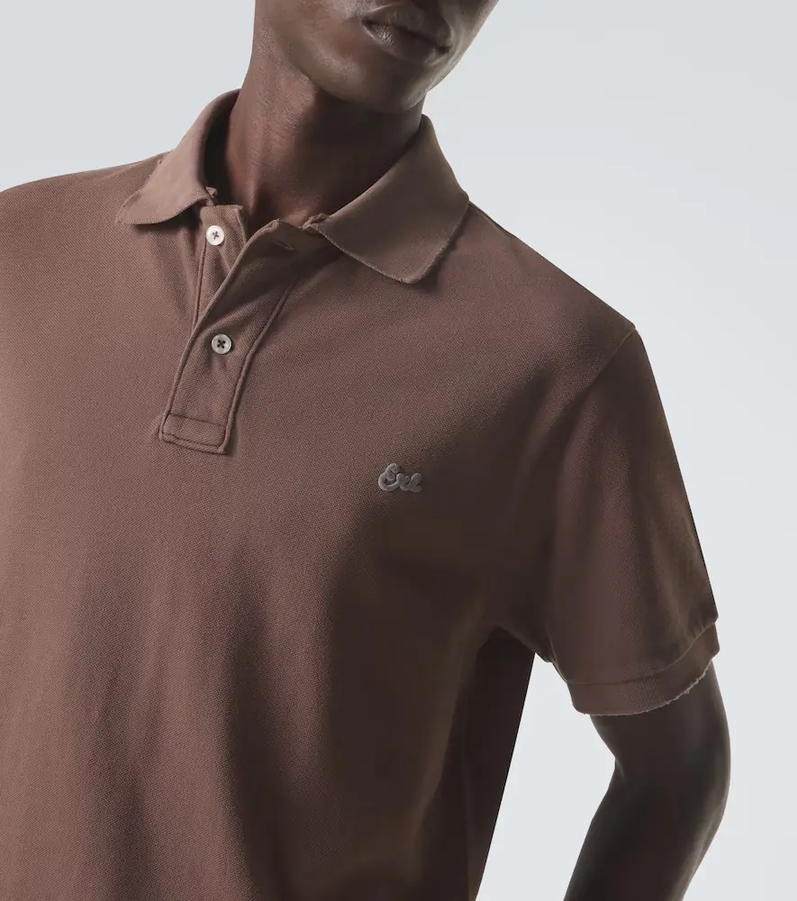 ERL Cotton piqué polo shirt | Thumbnail 4