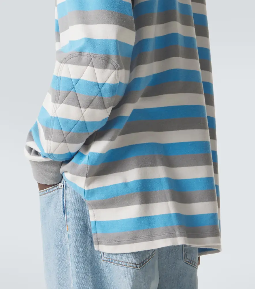 ERL Striped cotton polo shirt | Thumbnail 5