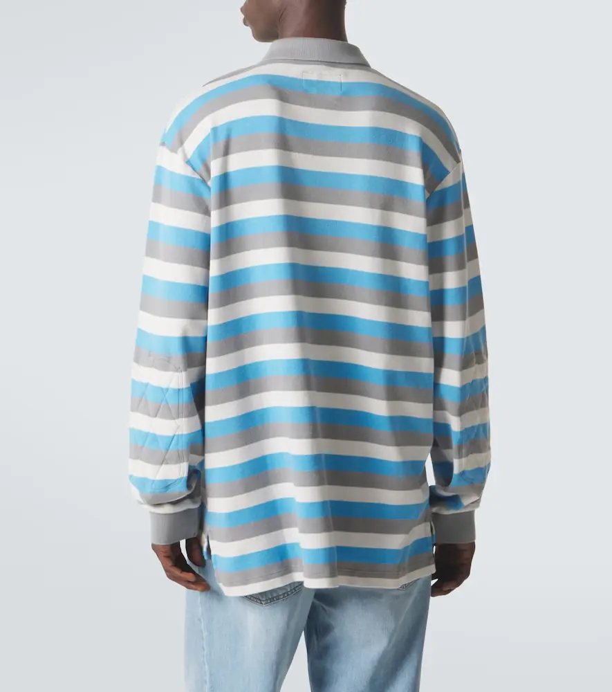 ERL Striped cotton polo shirt | Thumbnail 7