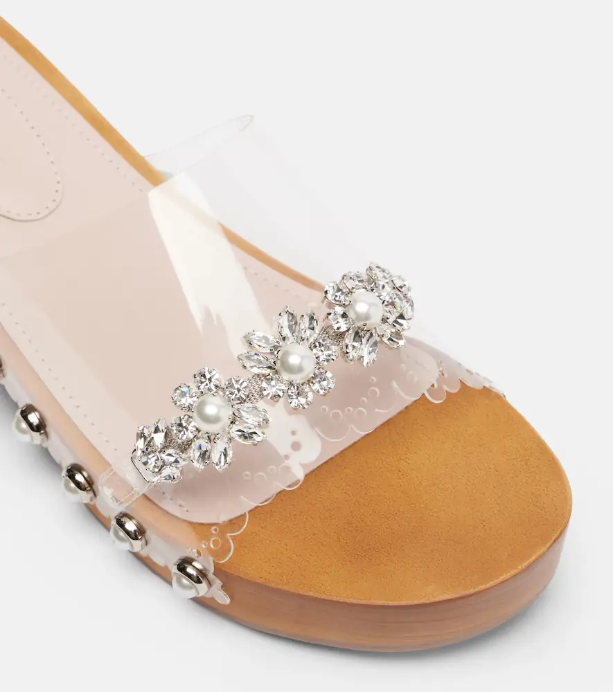 Simone Rocha Embellished PVC clogs | Thumbnail 3 Simone Rocha Embellished PVC clogs | Thumbnail 3