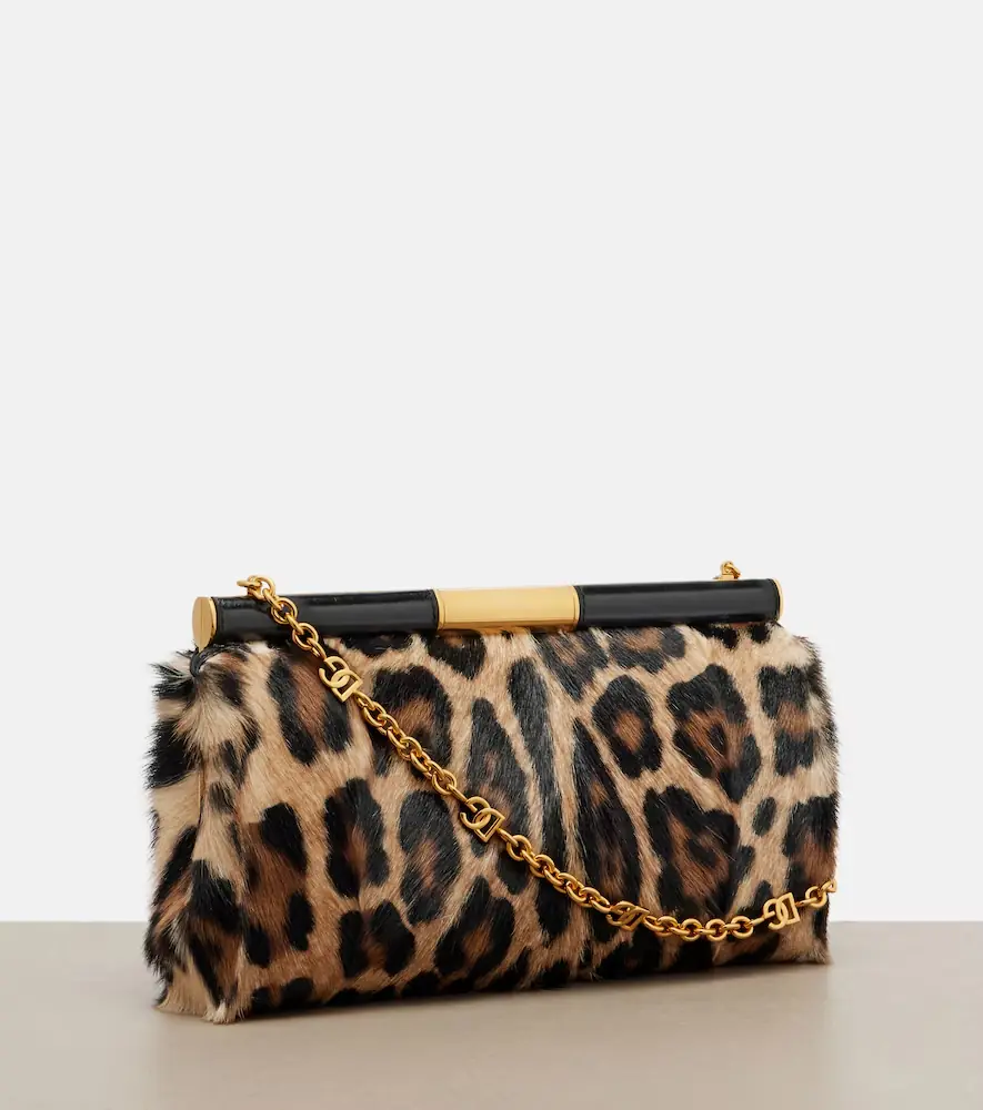 Dolce & Gabbana Marlene Large calf hair shoulder bag | Thumbnail 3