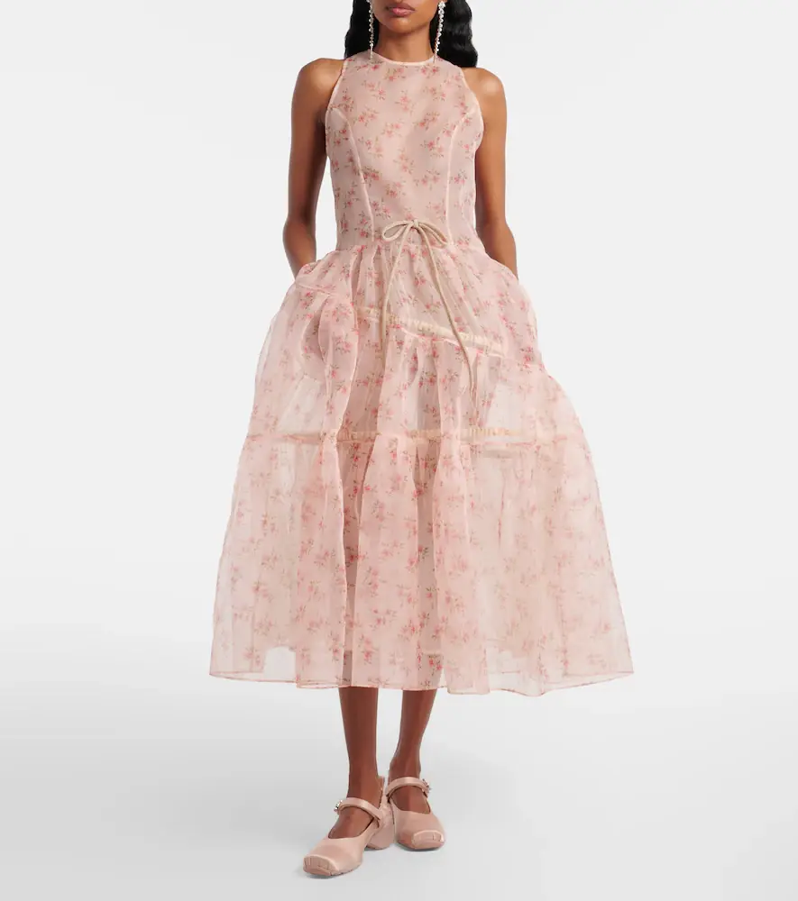 Simone Rocha Ballet Runner crystal-embellished satin pumps | Thumbnail 6 Simone Rocha Ballet Runner crystal-embellished satin pumps | Thumbnail 6