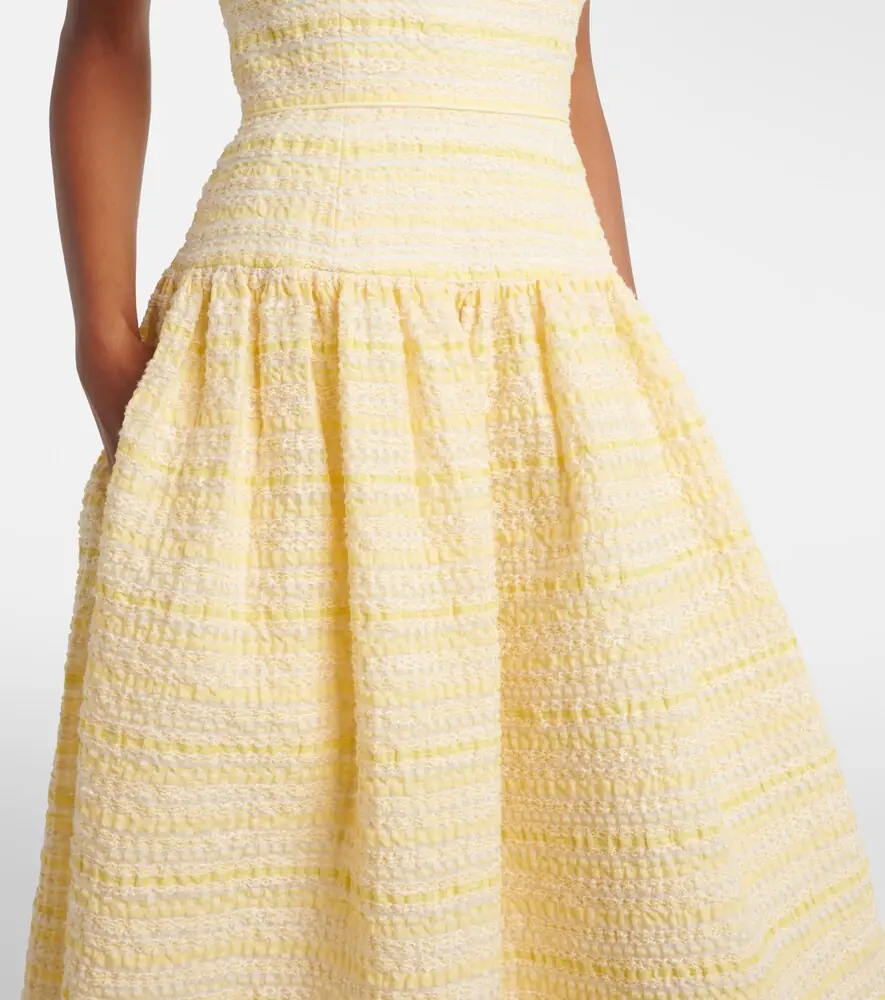Markarian Georgie cotton-blend organza midi dress | Thumbnail 4 Markarian Georgie cotton-blend organza midi dress | Thumbnail 4