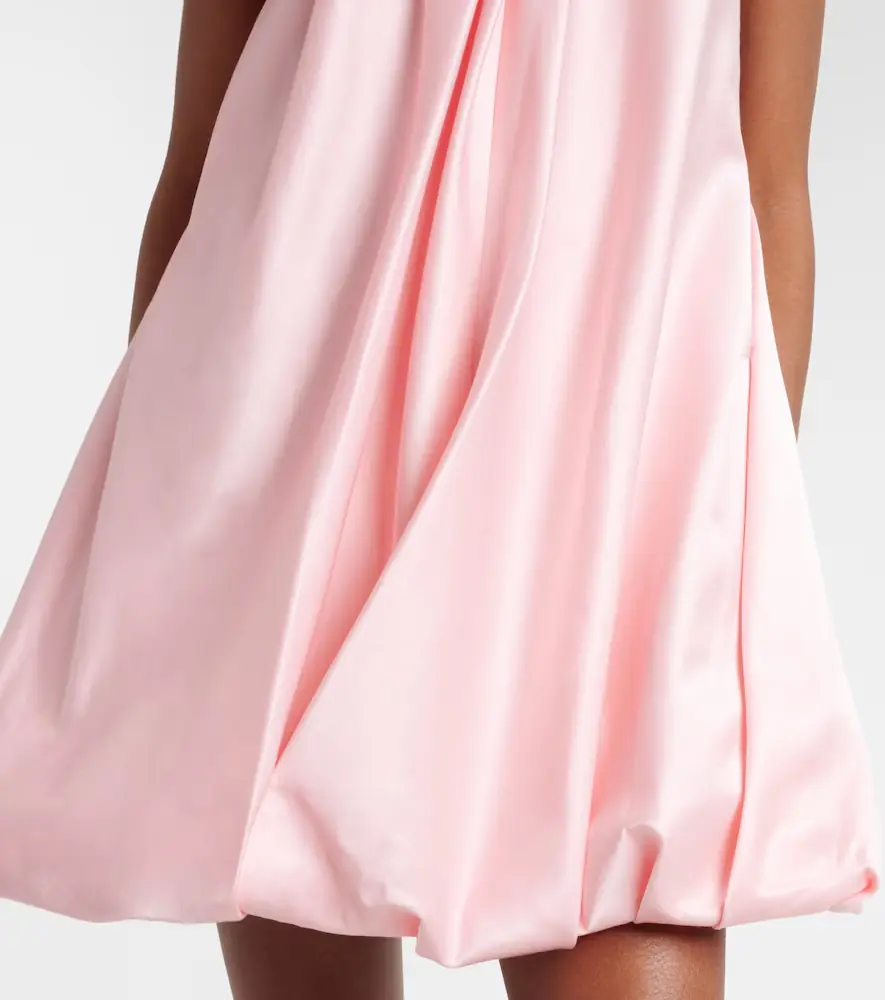 Leo Lin Suki cotton and silk satin minidress | Thumbnail 5