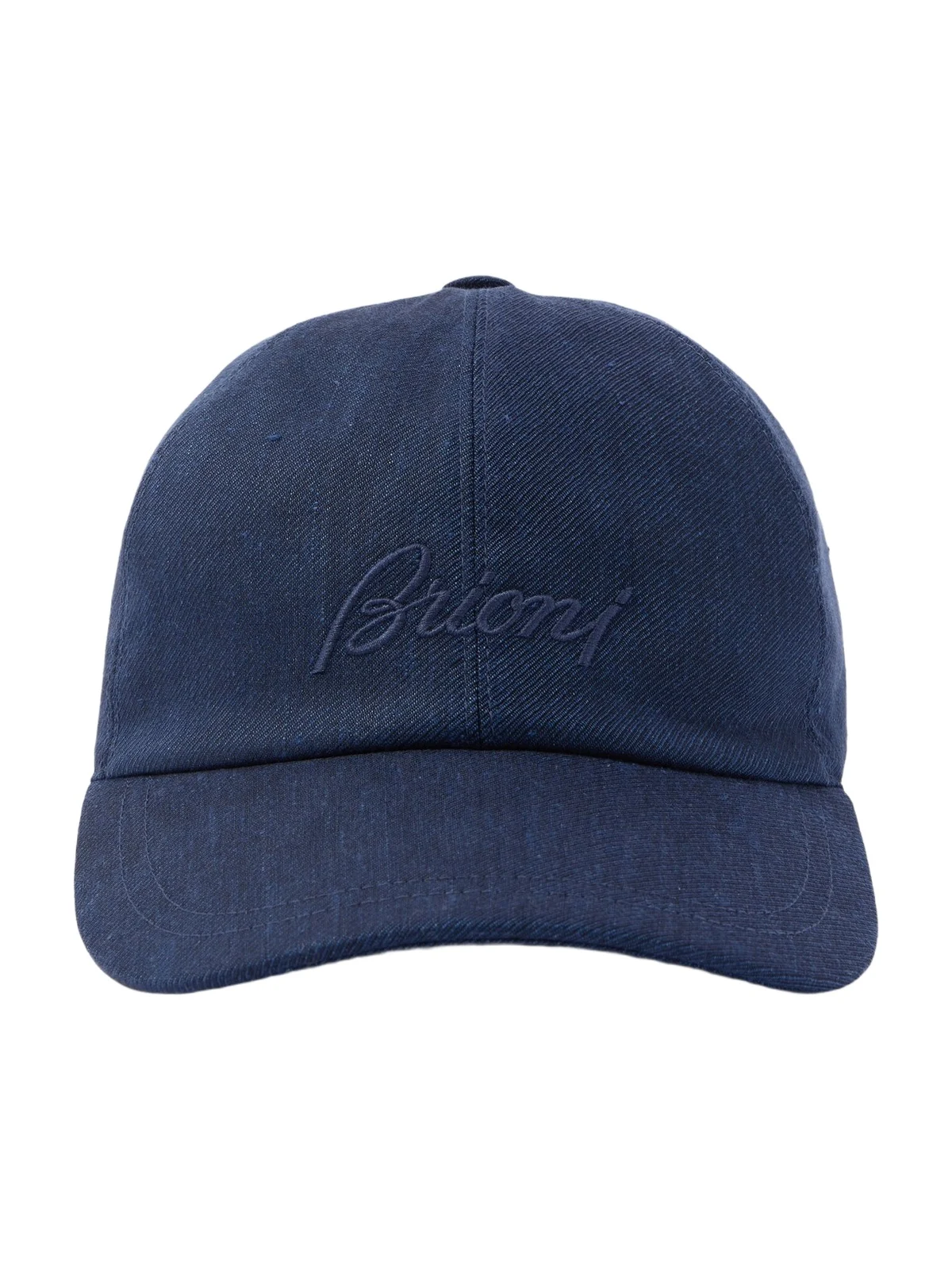 Logo linen and wool baseball cap Logo linen and wool baseball cap