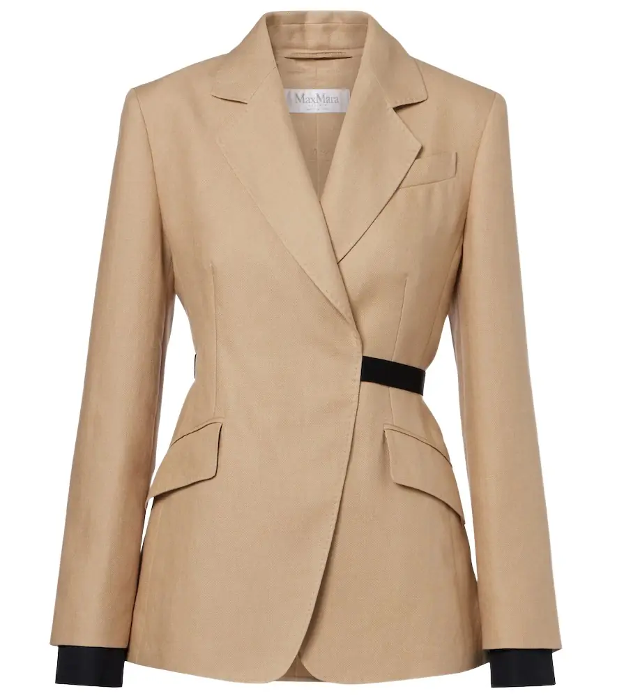 Max Mara Fionda linen blazer | Image 1 Max Mara Fionda linen blazer | Image 1