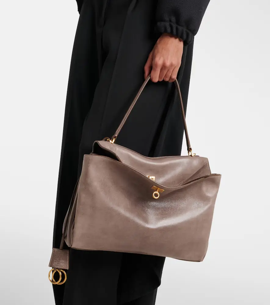 Balenciaga Rodeo Medium leather top-handle bag | Thumbnail 6