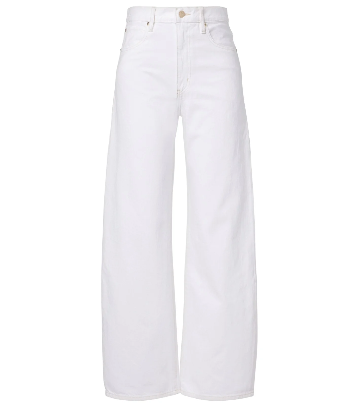 Bow barrel-leg jeans