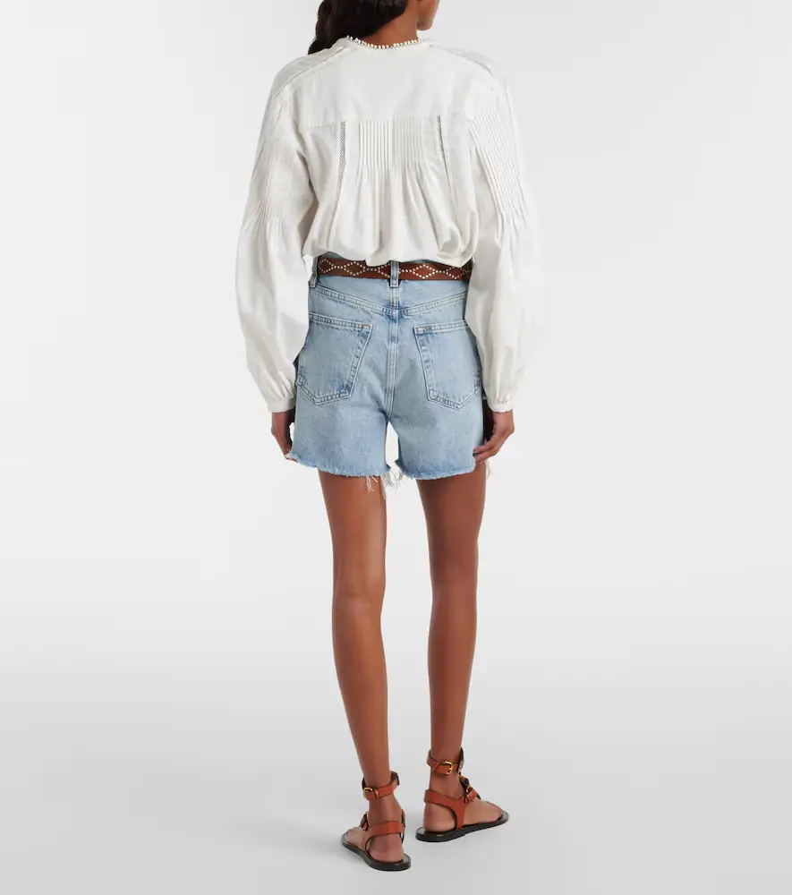 Frame Everyday denim shorts | Thumbnail 5