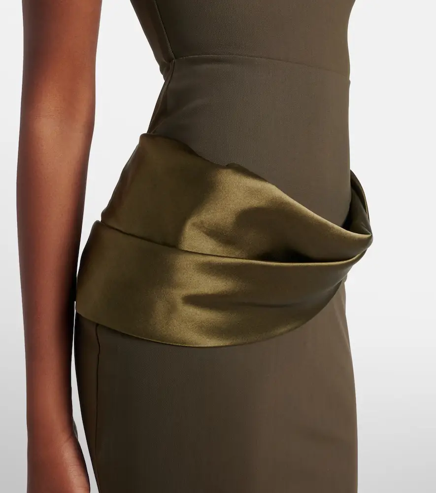 Alex Perry Satin-trimmed gown | Thumbnail 5