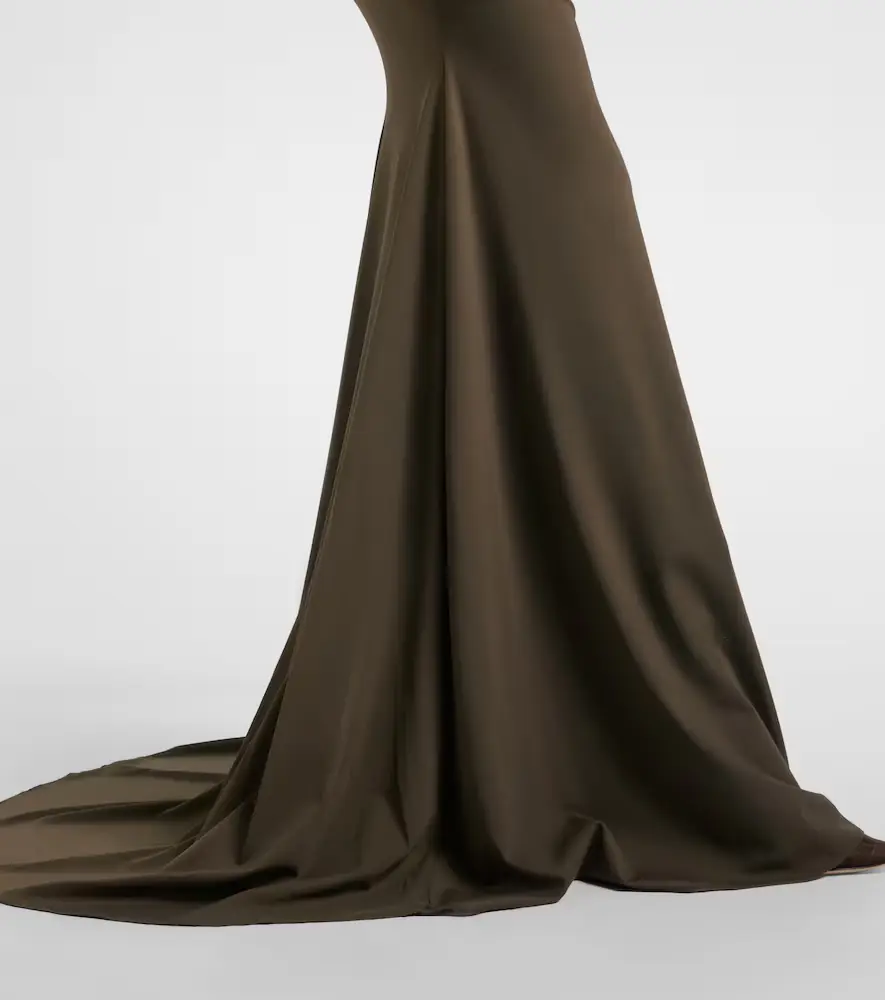Alex Perry Satin-trimmed gown | Thumbnail 7