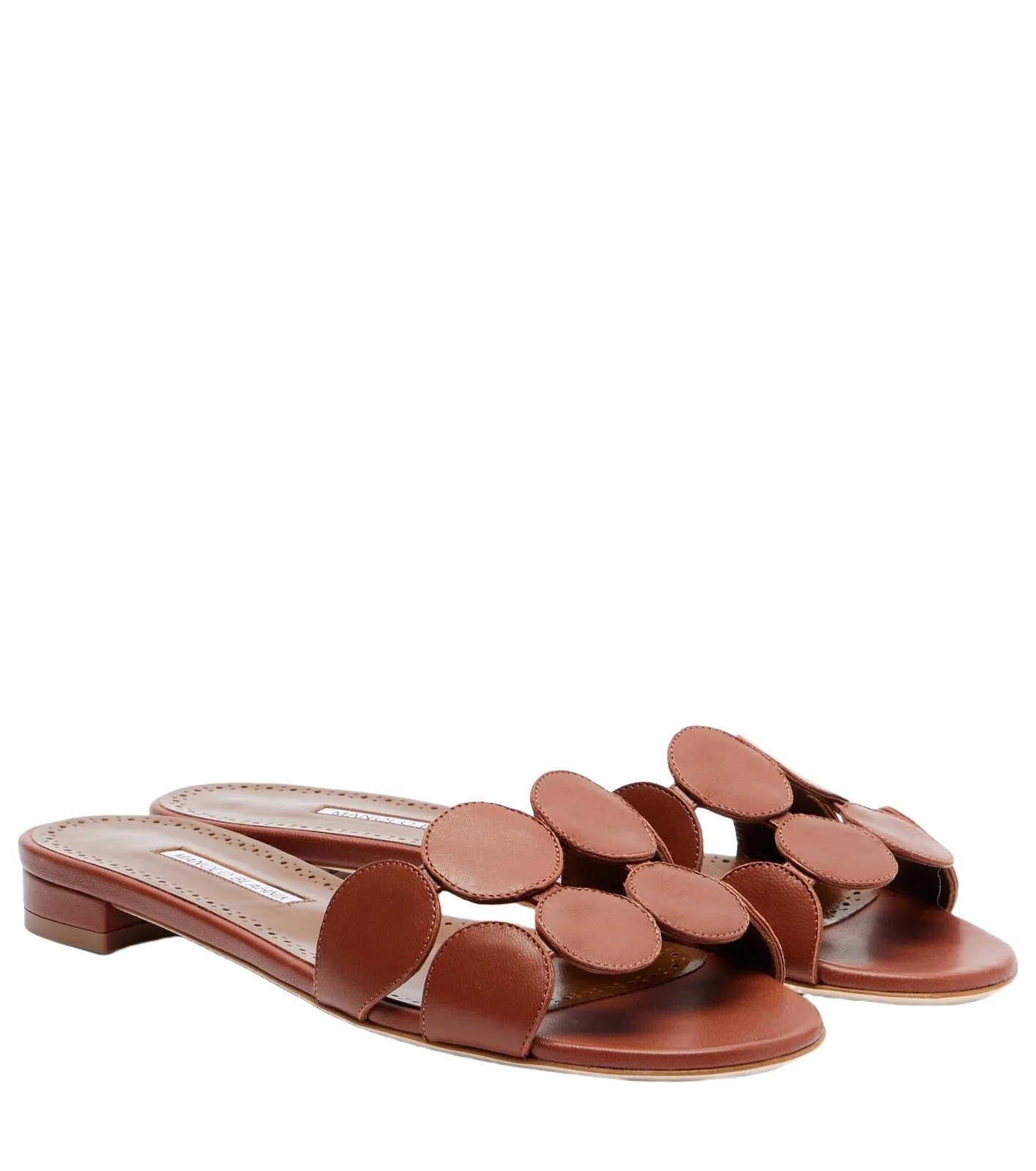 Haribalmuflat leather slides Haribalmuflat leather slides