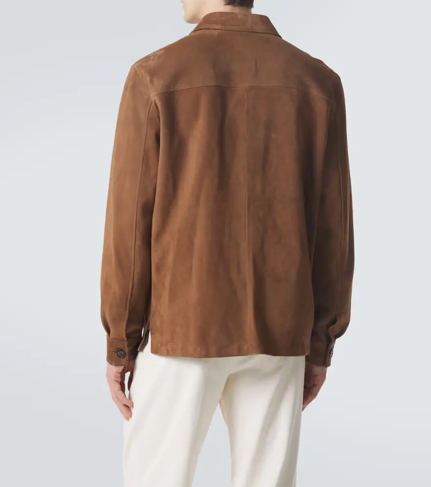 Umit Benan Santiago suede overshirt | Thumbnail 3 Umit Benan Santiago suede overshirt | Thumbnail 3