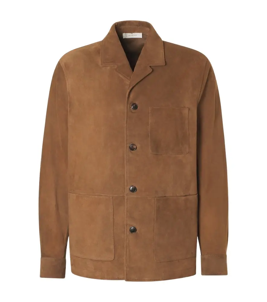 Umit Benan Santiago suede overshirt | Image 1 Umit Benan Santiago suede overshirt | Image 1