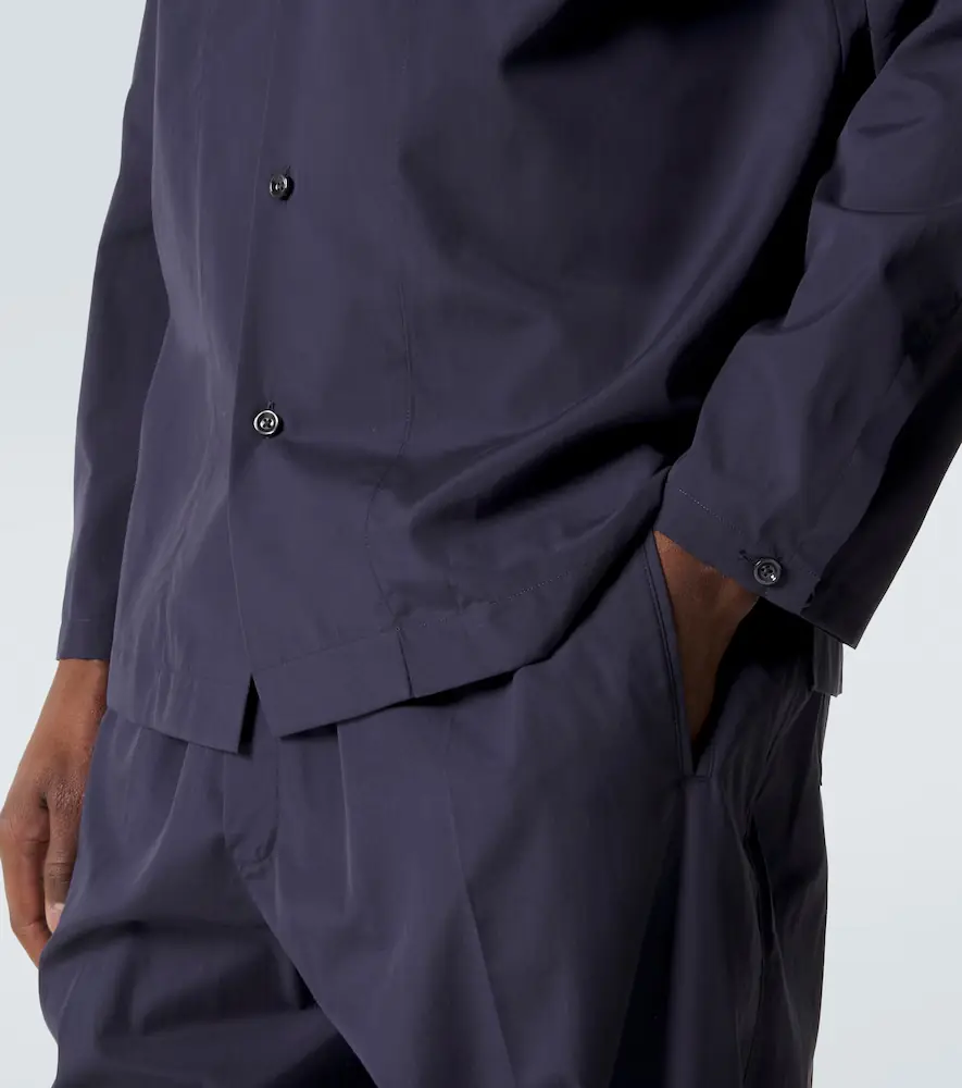 UMIT BENAN Havana cotton and silk shirt | Thumbnail 2 UMIT BENAN Havana cotton and silk shirt | Thumbnail 2