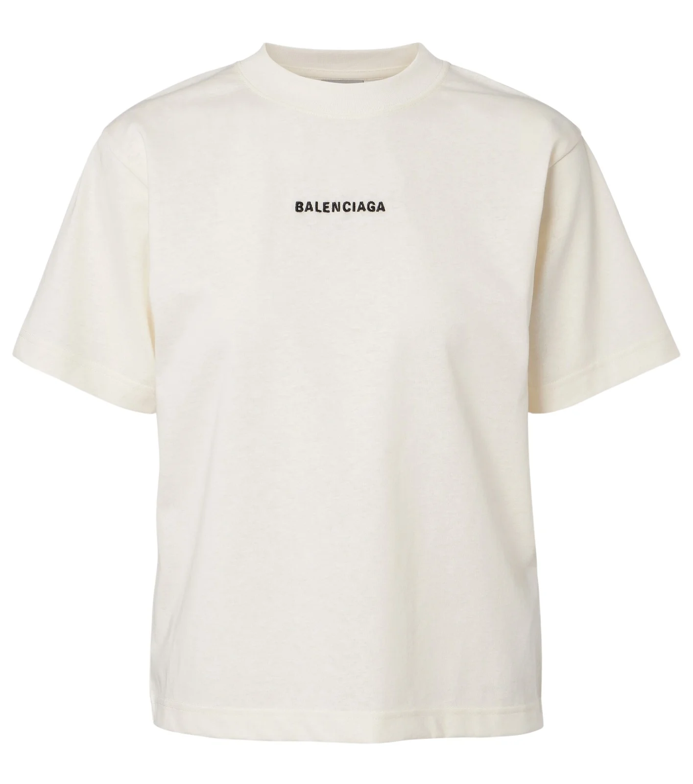 Logo embroidered cotton jersey T-shirt Logo embroidered cotton jersey T-shirt