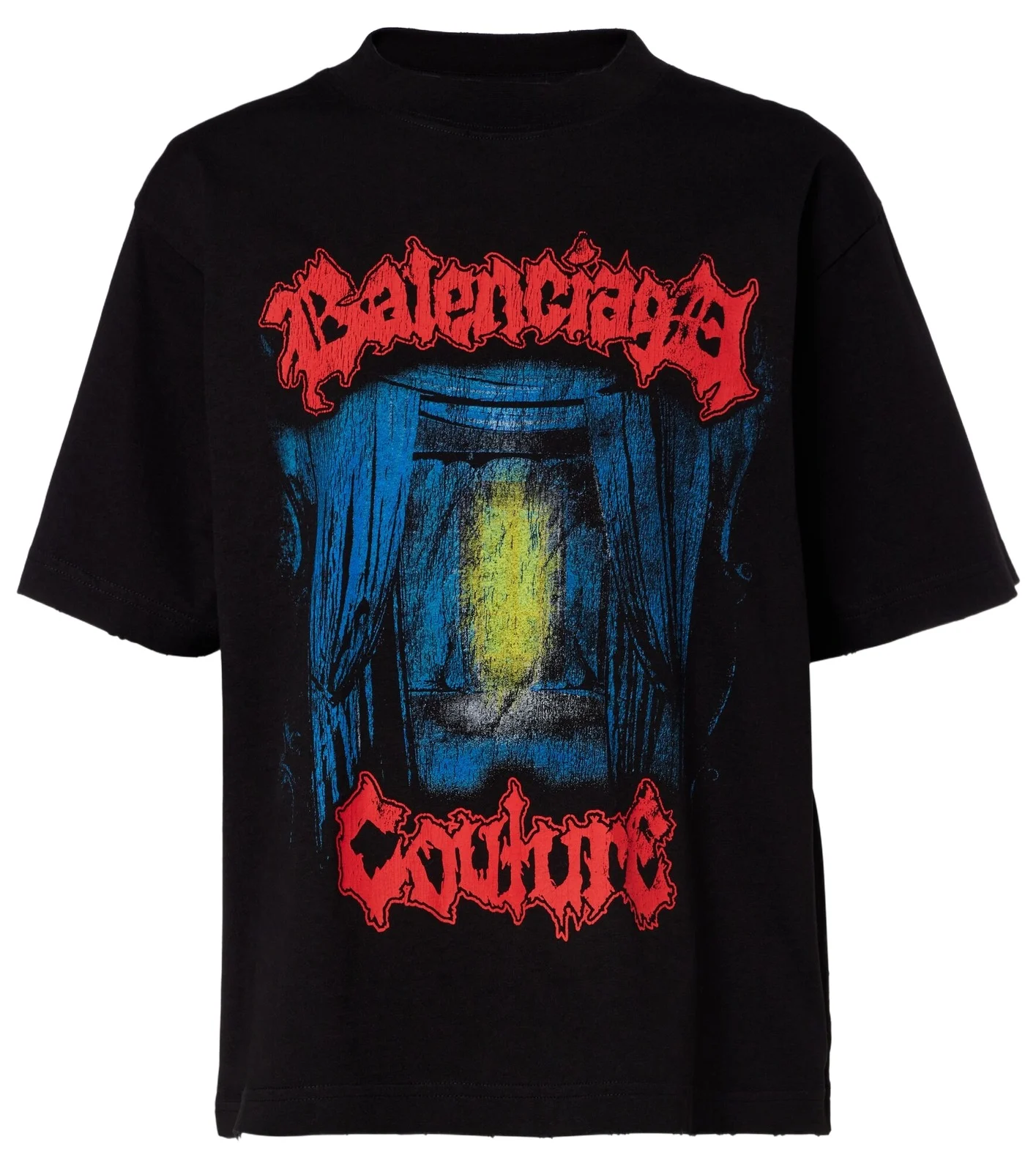 Printed cotton T-shirt