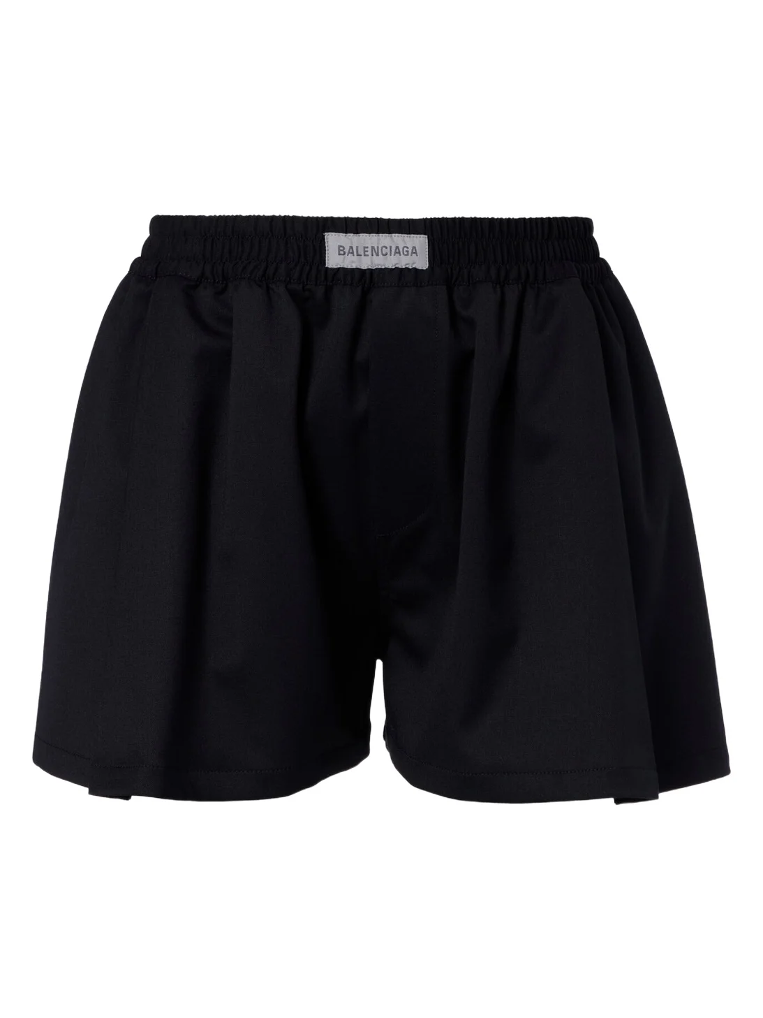 Balenciaga Logo wool-blend shorts