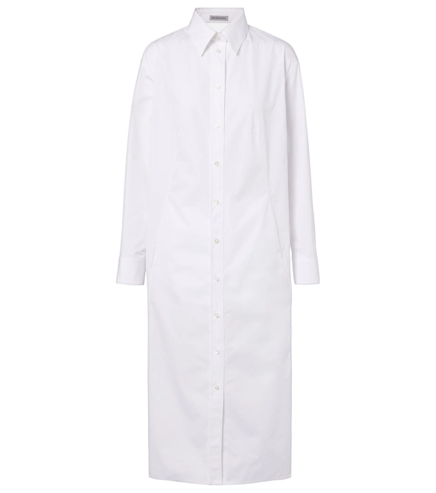 Cotton poplin shirt dress Cotton poplin shirt dress