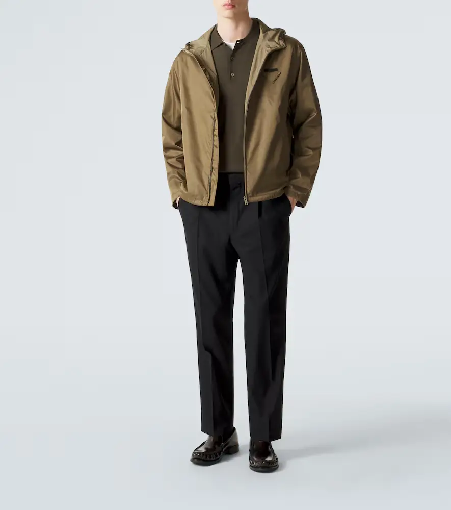 Prada Cotton straight pants | Thumbnail 2 Prada Cotton straight pants | Thumbnail 2