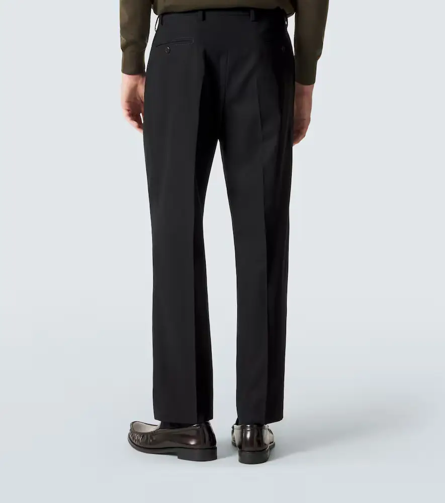 Prada Cotton straight pants | Thumbnail 3 Prada Cotton straight pants | Thumbnail 3