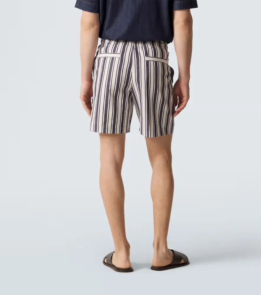 Orlebar Brown Alex striped cotton shorts | Thumbnail 2
