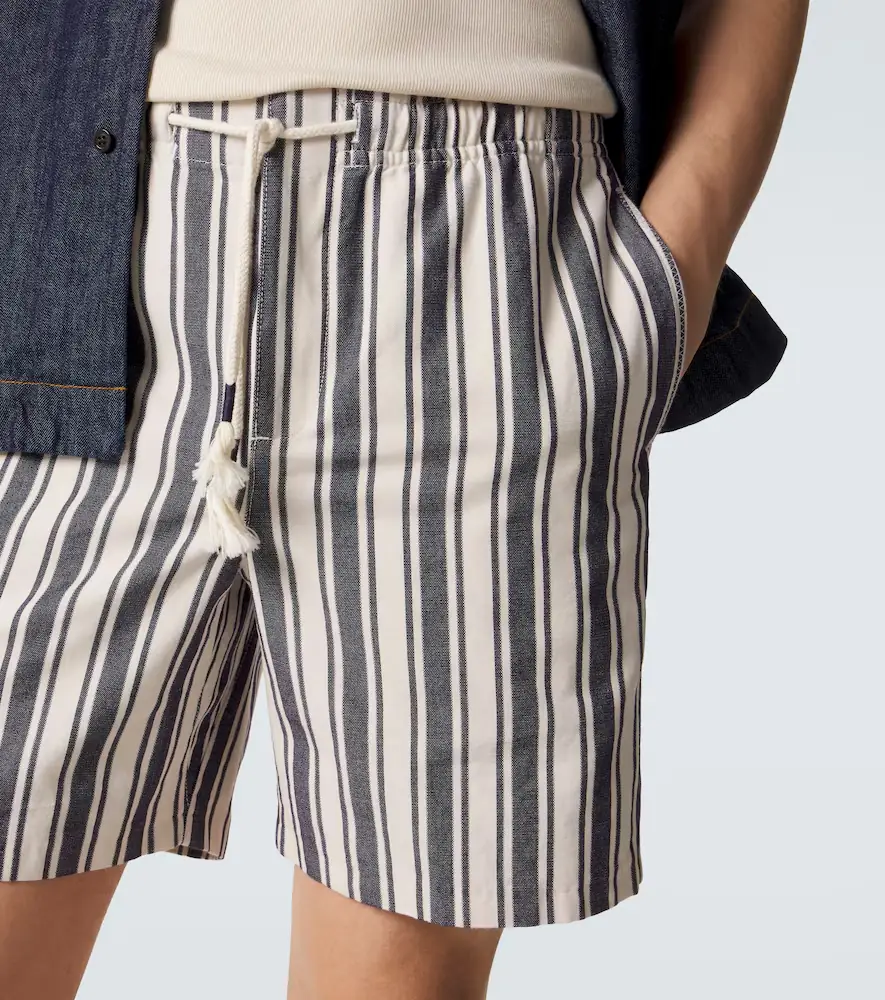 Orlebar Brown Alex striped cotton shorts | Thumbnail 4