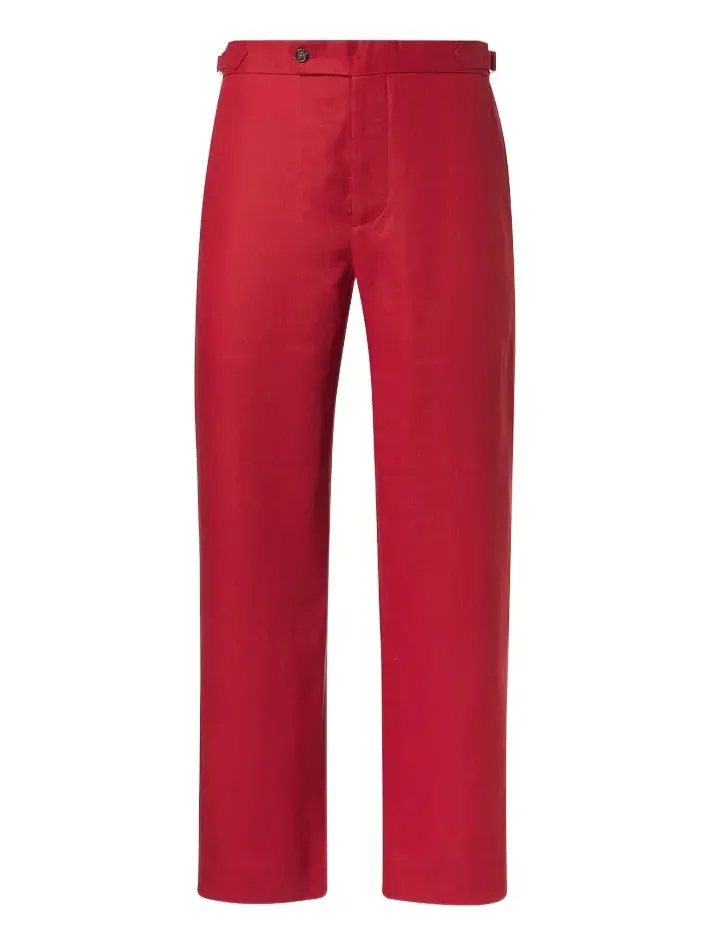 Linen straight pants Linen straight pants