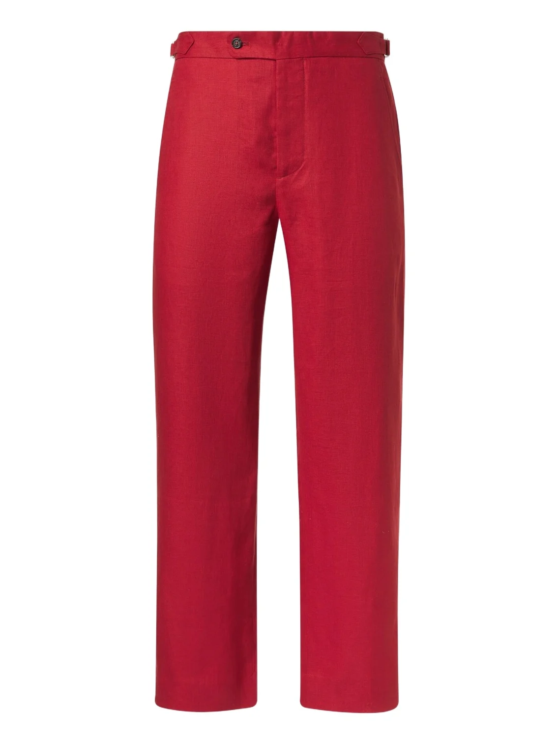 Linen straight pants