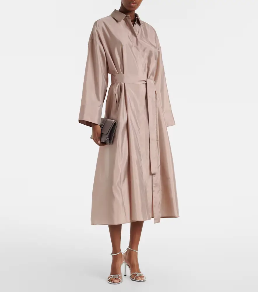 'S Max Mara 'S Max Mara Anna organza shirt dress | Thumbnail 4