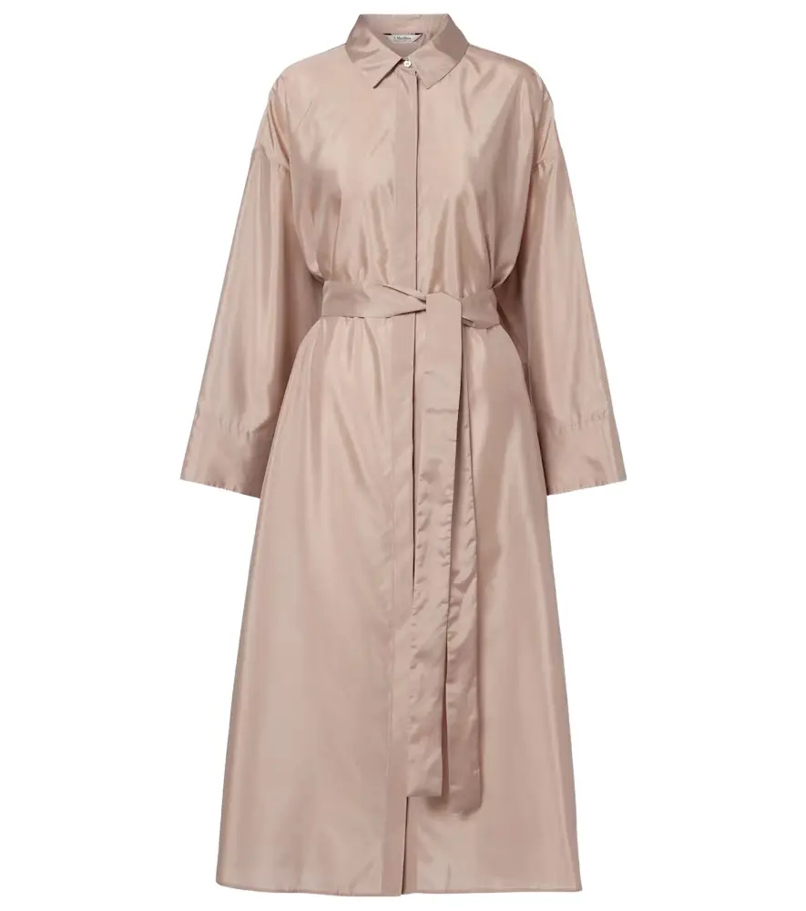 'S Max Mara Anna organza shirt dress | Image 1 'S Max Mara Anna organza shirt dress | Image 1