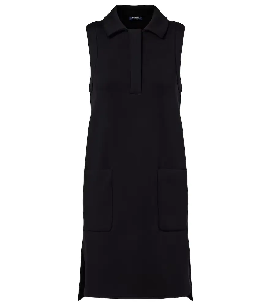 'S Max Mara 'S Max Mara Saggina cotton-blend jersey polo dress