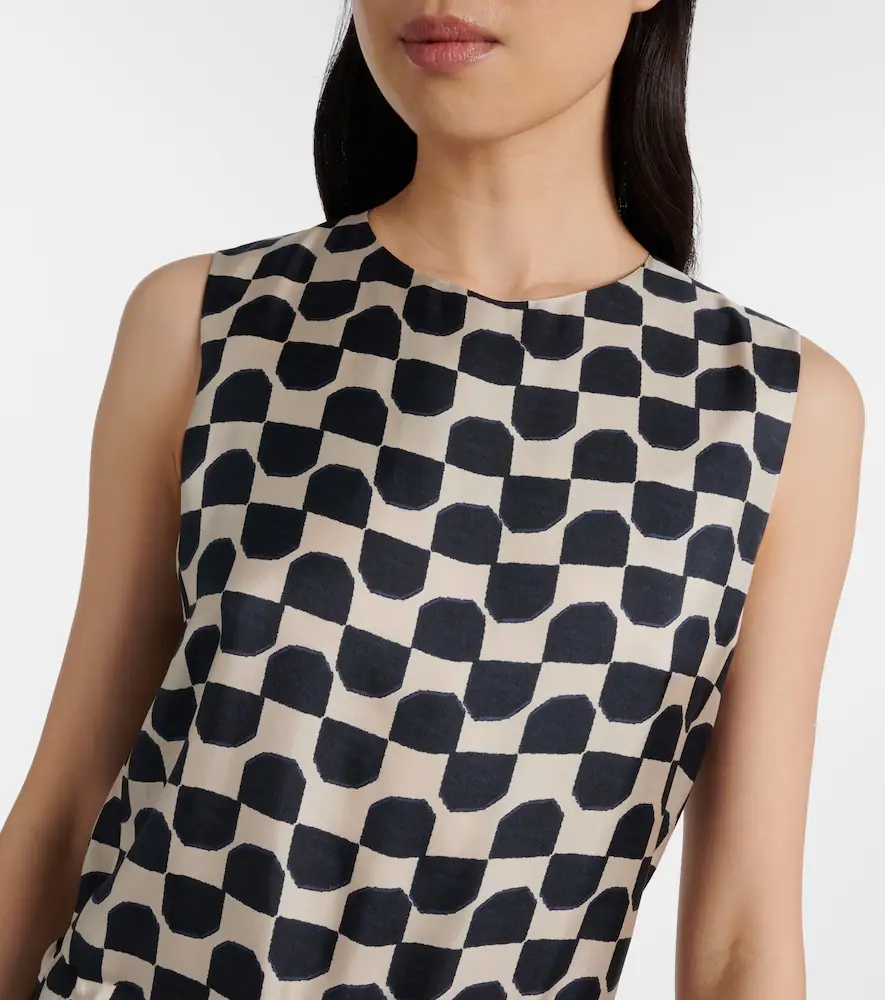 'S Max Mara Ronchi printed silk jumpsuit | Thumbnail 3