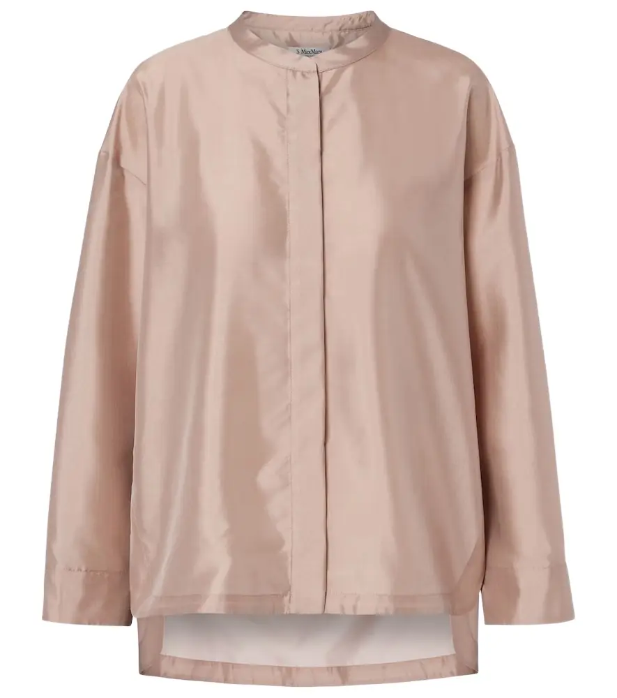 'S Max Mara Racconto satin shirt