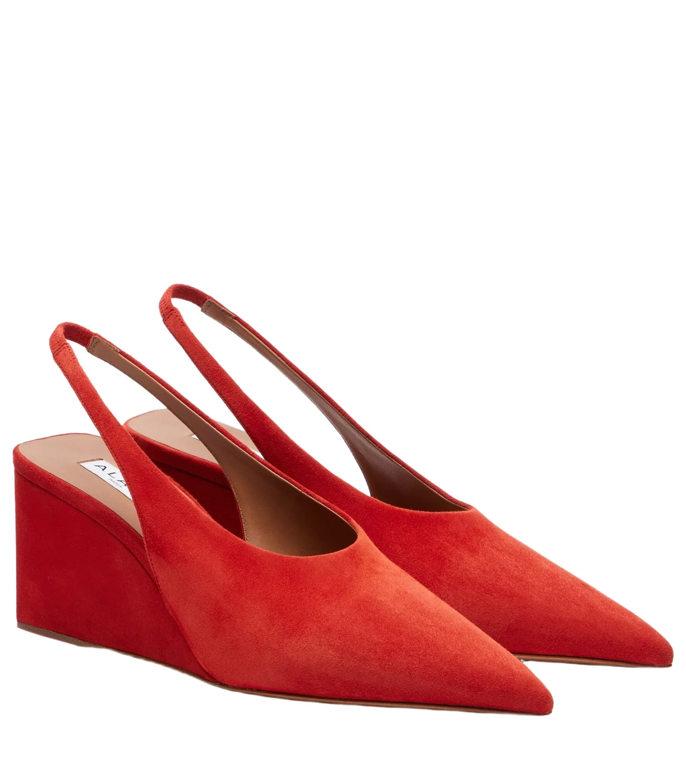Cube suede slingback wedges Cube suede slingback wedges