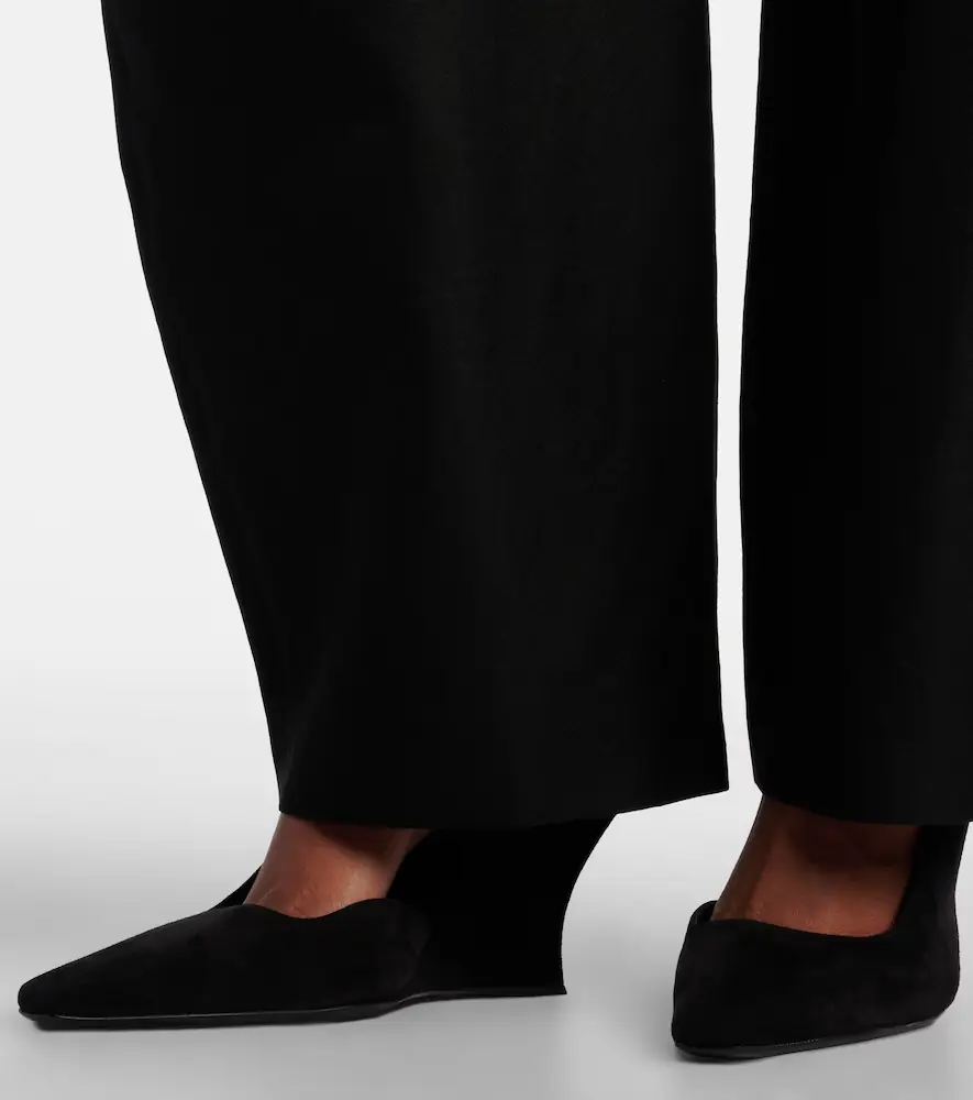 Alaïa Alaïa Suede wedge slingback pumps | Thumbnail 6 Alaïa Alaïa Suede wedge slingback pumps | Thumbnail 6