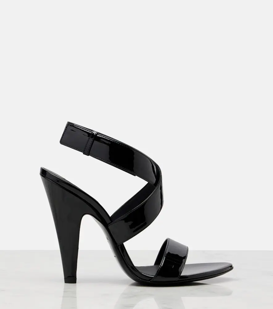 Alaïa Alaïa Cone patent leather sandals | Thumbnail 5