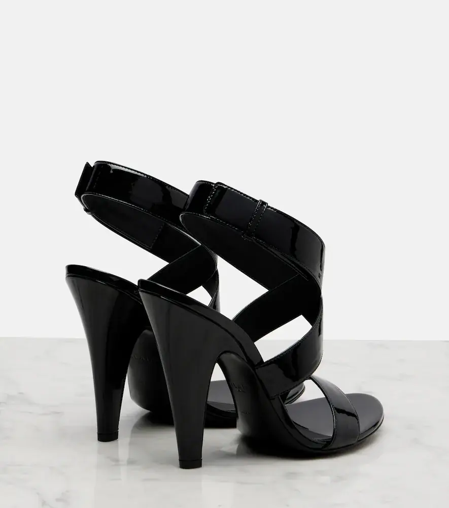 Alaïa Alaïa Cone patent leather sandals | Thumbnail 6