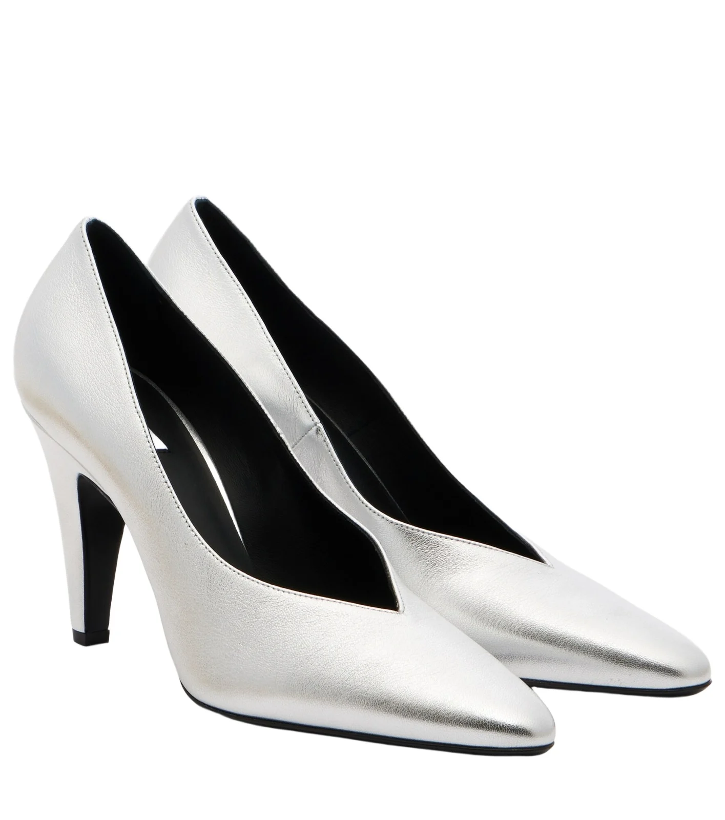 ALAÏA Metallic leather pumps ALAÏA Metallic leather pumps