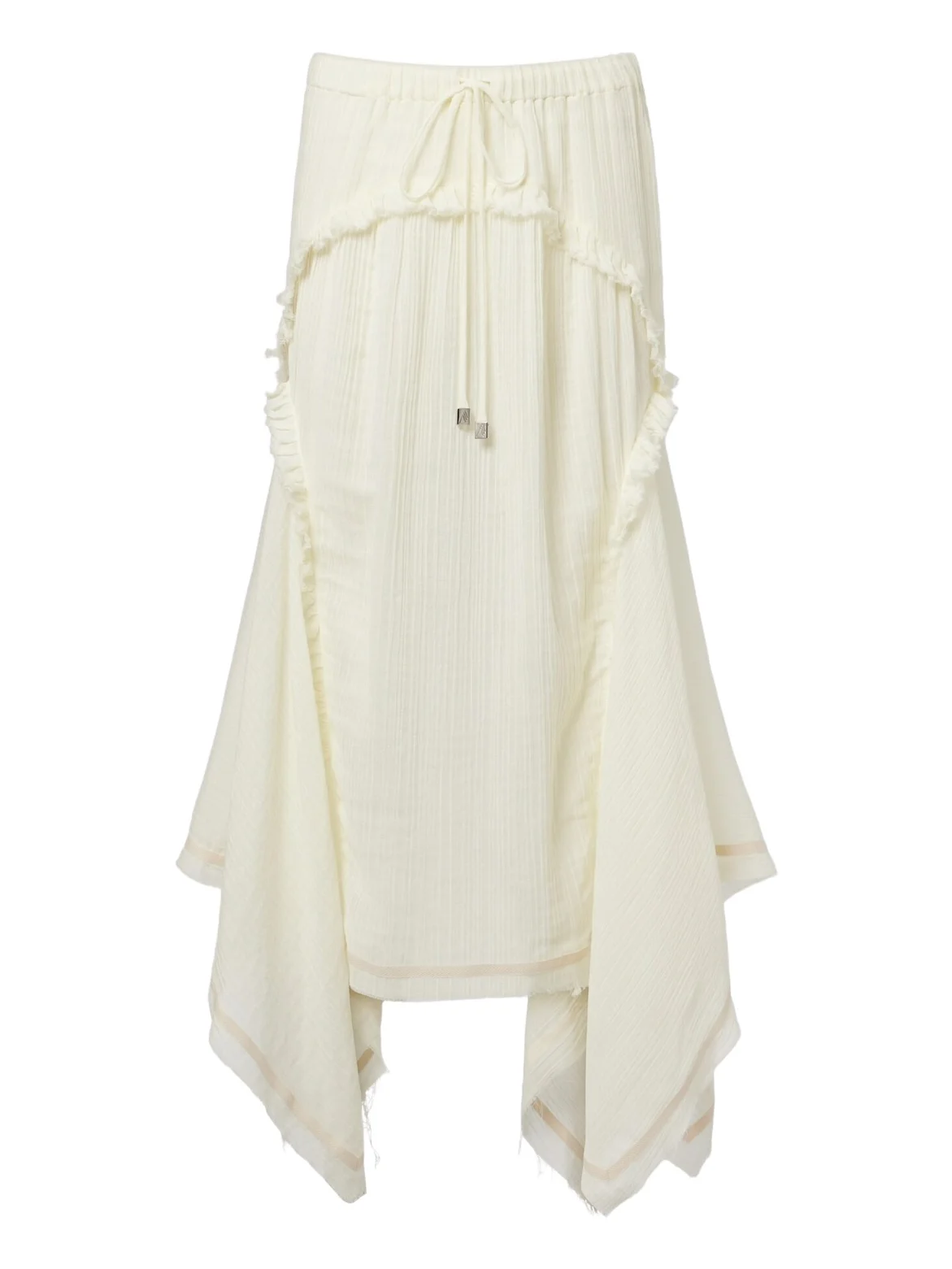 Ruffled cotton maxi skirt Ruffled cotton maxi skirt
