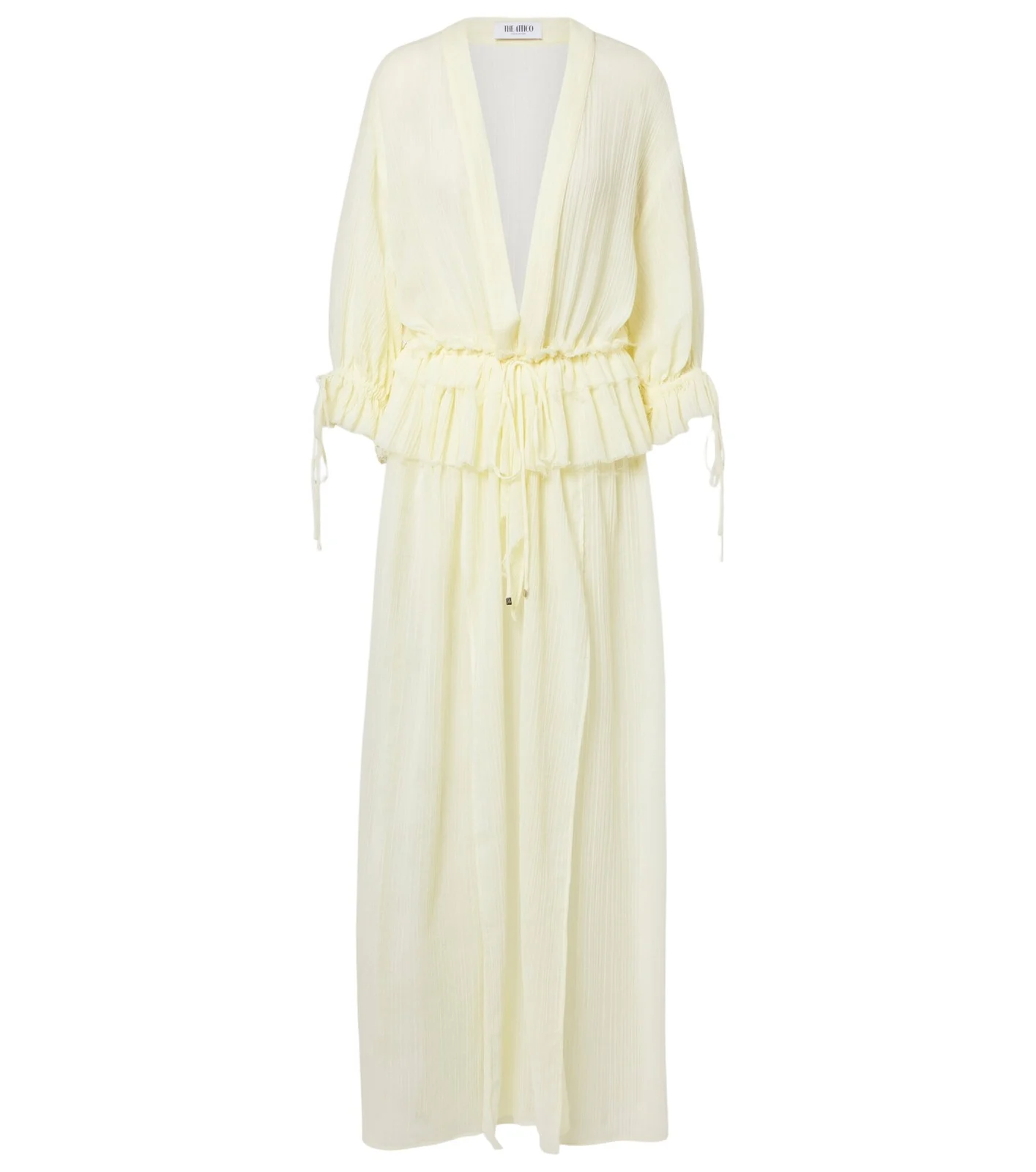 Ruffled cotton maxi dress Ruffled cotton maxi dress
